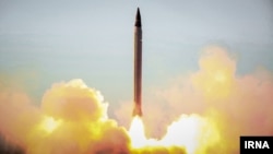 Iran conducted a test of a precision-guided ballistic missile in October.