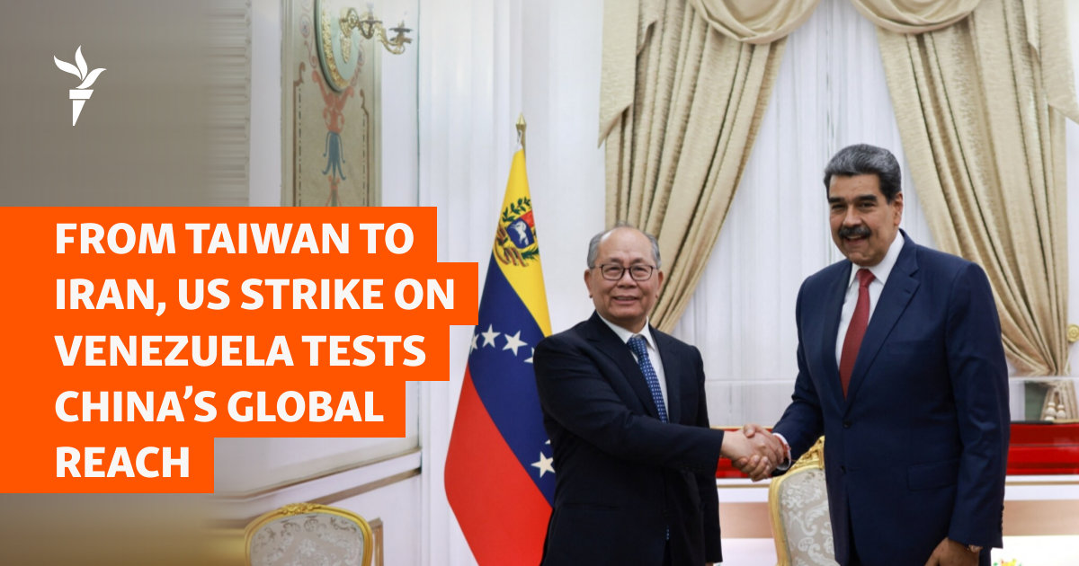 From Taiwan To Iran, US Strike On Venezuela Tests China's Global Reach