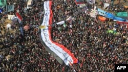 Египтяне празднуют первую годовщину свержения режима Мубарака