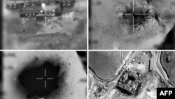 Фотографии, распространенные 20 марта 2018 года, показывают удар Израиля с воздуха по предполагаемому сирийскому ядерному реактору в 2007 году