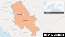 Мапа на Србија