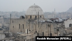 نمایی از شهر حلب.