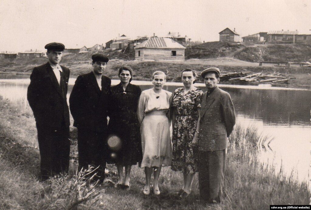 Василина Бугай із чоловіком Іваном Васильовичем (праворуч), 1956 рік (фото з Архіву Центру досліджень визвольного руху)