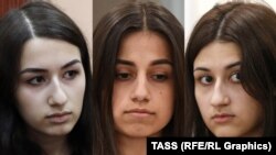 The case of the three sisters accused of killing their father has attracted widespread media coverage in Russia. 