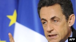 French President Nicolas Sarkozy (file photo)