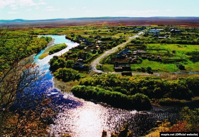 Село Ковран на Камчатке