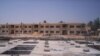 The site of a primary school being constructed in Iraq earlier this summer