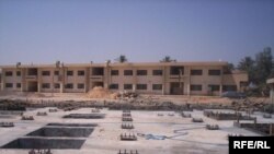 The site of a primary school being constructed in Iraq earlier this summer