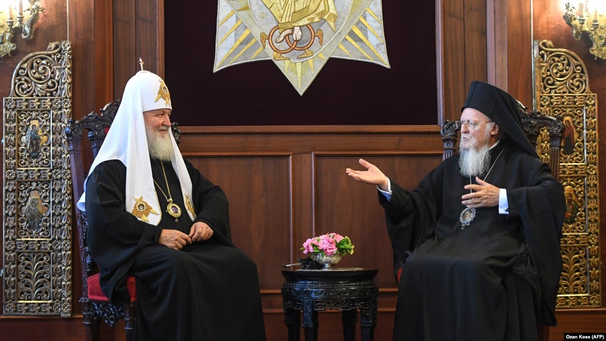 Orthodox Church Heads Discuss Ukraine Bid To Split With Russia