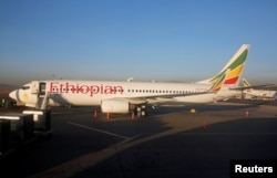 Një avion i tipit Boeing i kompanisë Ethiopia Airlines