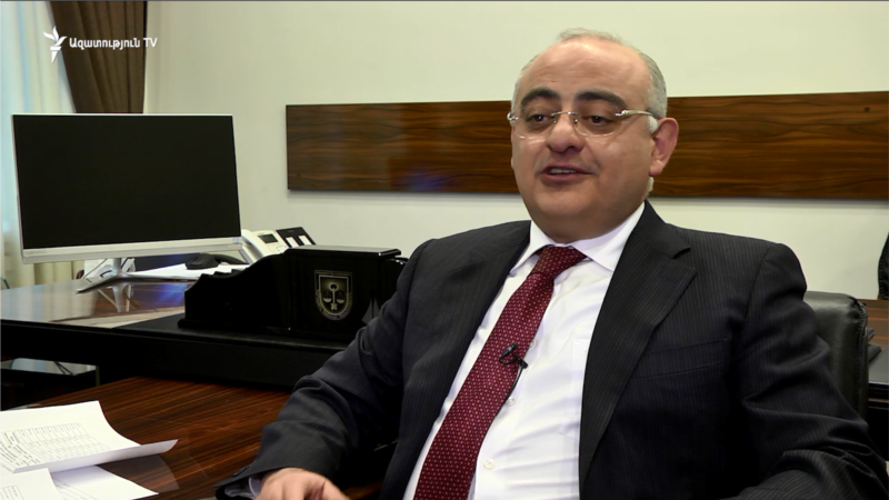 Пресс-секретарь Генпрокуратуры: Арутюн Машадян не получал повышения в должности