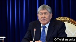 Президент Кыргызстана Алмазбек Атамбаев.