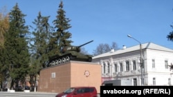 Т-34 у цэнтры гораду