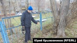Канавка для воды, вырытая Евтюшкиным