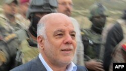 Yragyň premýer-ministri Haider al-Abadi, Ramadi, 29-njy dekabr, 2015. 
