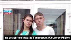 Житель Слюдянки Валерий Грязнов с женой Екатериной