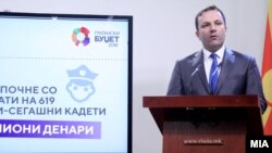 Министерот за внатрешни работи Оливер Спасовски