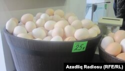 Azərbaycan, yumurtanın qiyməti, 2015