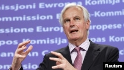 The European commissioner for internal market and services, Michel Barnier, says the bank-supervisor deal "is a big first step for banking union."