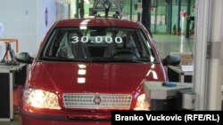 U Kragujevcu je 22.oktobra 2010. obilježena proizvodnja 30.000 auta Fiat Punto 