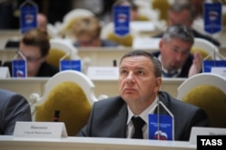 Сергей Никешин на заседании Законодательного собрания Санкт-Петербурга