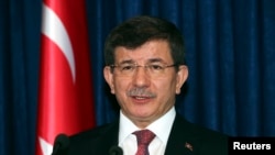 Turkish Prime Minister Ahmet Davutoglu