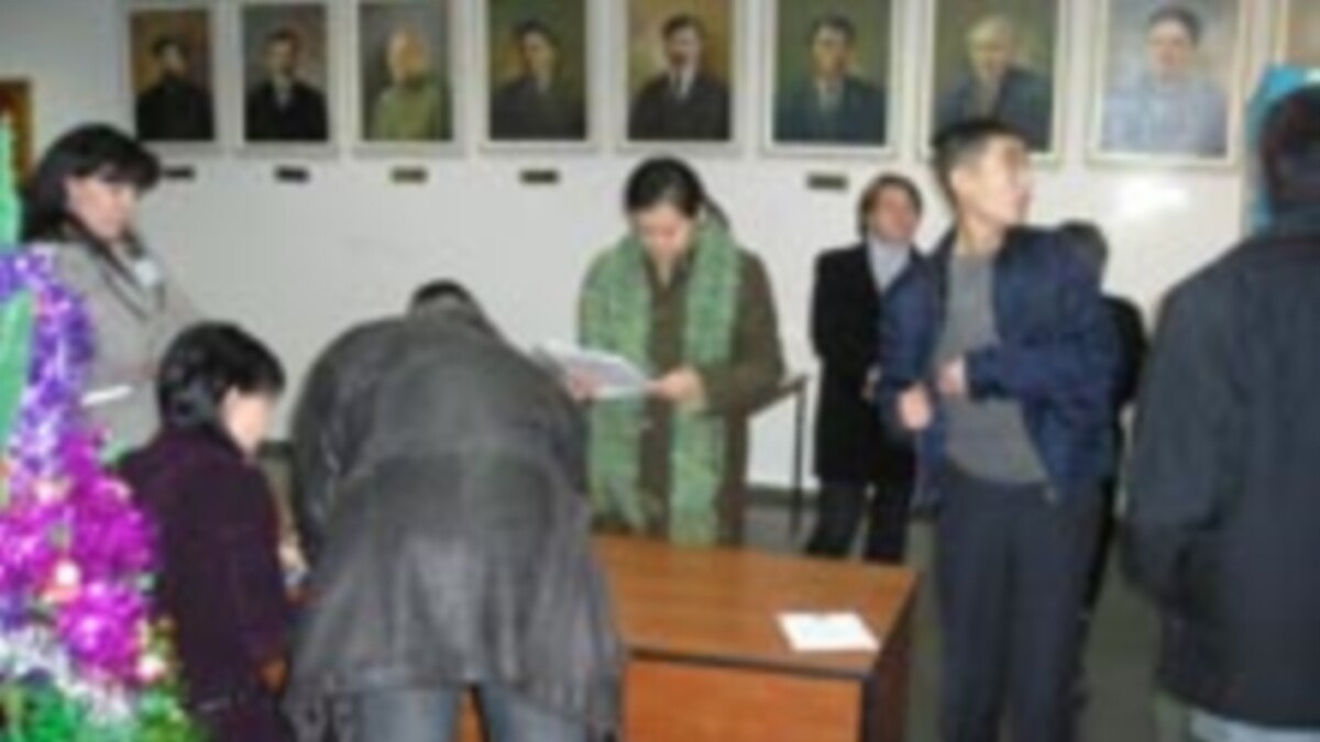 The Kazakh Election In Pictures