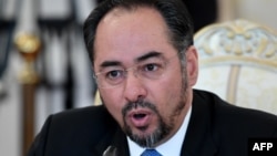 Afghan Foreign Minister Salahuddin Rabbani (file photo)