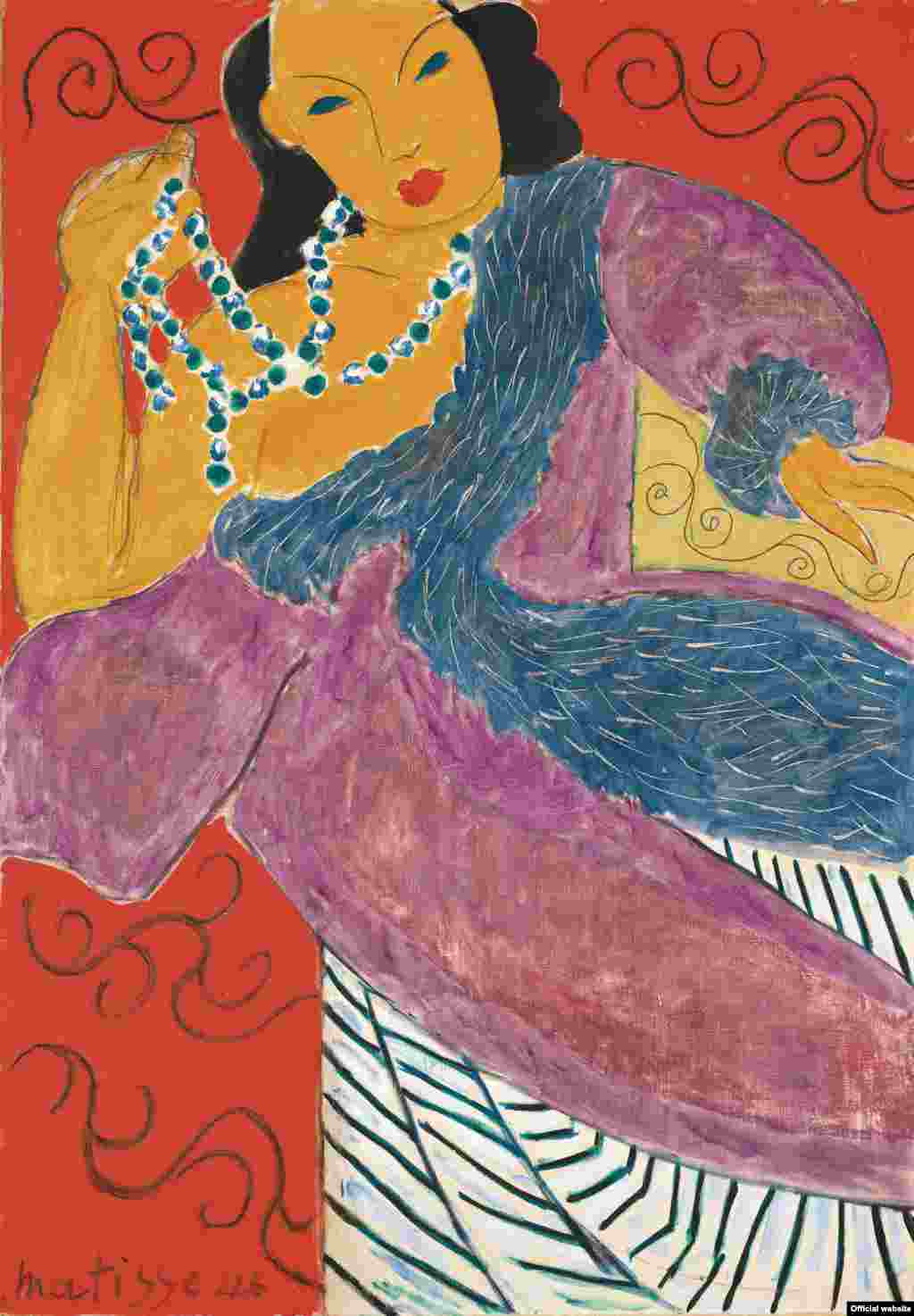 Matisse, Assia, 1946, Kimbell Art Museum, Fort Worth, Texas &copy; Succession H. Matisse / VG Bild-Kunst, Bonn 2017. &nbsp;