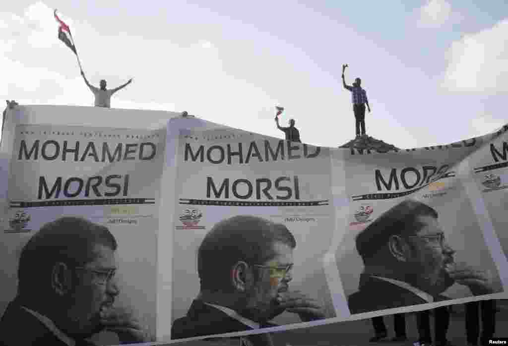 Baner pristalica Morsija u Aleksandriji