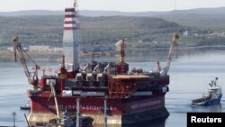 Архівне фото: російська платформа для арктичного видобування нафти