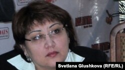 Индира Айтыкова, начальник отдела организации воспитательной работы среди осужденных КУИС. Астана, 7 февраля 2012 года.