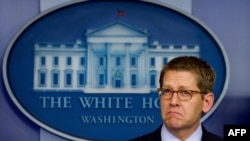 Zëdhënësi Jay Carney në Shtëpinë e Bardhë