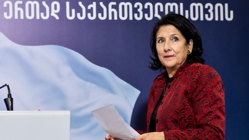 Georgia are în premieră o femeie ca președintă: Salome Zurabișvili
