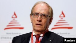 Canadian lawyer Richard McLaren is the author of a new report on drug use in Russian sports.