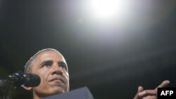 Президент США Барак Обама. Штат Вирджиния, 7 августа 2014 года.