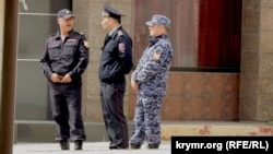Российские полицейские в Керчи, май 2019 года