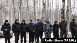 Охранники в Химкинском лесу