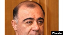 Armenia -- Deputy parliament speaker Samvel Balasanian.