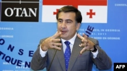 Georgian President Mikhail Saakashvili 