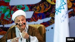 Former Iranian President Akbar Hashemi Rafsanjani (file photo)