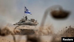Povratak izraelskog tenka iz Pojasa Gaze (avgust 2014.)