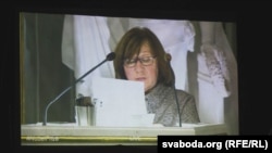 Belarus - People watching Svetlana Alexievich Nobel Lecture at Hooligan Bar in Minsk, 7Dec2015