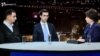 Բաբկեն Պիպոյանը և Կարլեն Խաչատրյանը «Ազատության» տաղավարում, 9-ը հոկտեմբերի, 2017 թ․ 