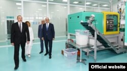 Prezident İlham Əliyev Pirallahı Sənaye Parkının açılşında