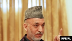 Afghan President Hamid Karzai: "Where we have found facts on corrupt practices by senior government officials, we have acted..."