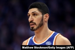 Turkish basketball player Enes Kanter (file photo)