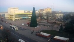 Новогодняя елка в Симферополе, декабрь 2020 года