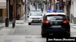 Policijska vozila u Španiji. Ilustrativna fotografija
