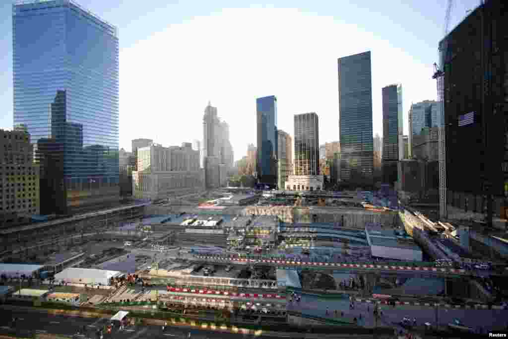 By 2006, the former World Trade Center site had been transformed into an enormous construction site.